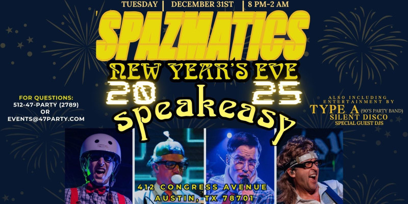 December 31 2024 New Year's Eve Party In Downtown Austin With Multiple Themes