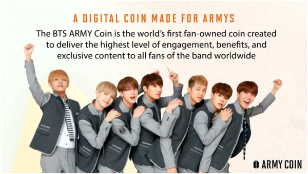 army coin crypto bts