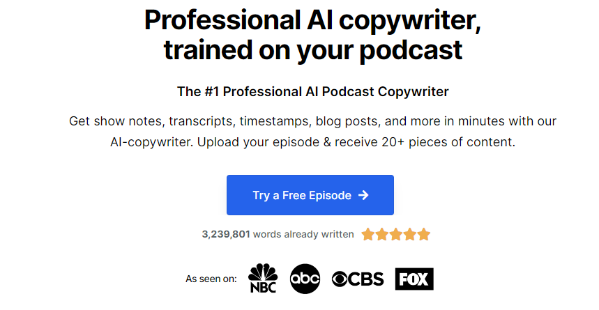 Revolutionizing Podcast Content Generation One Episode at a Time