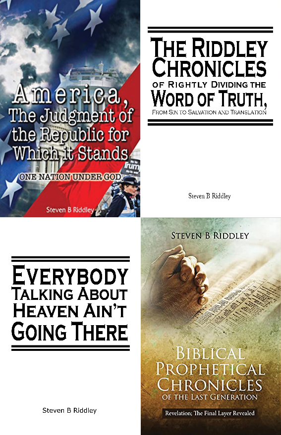 Steven B. Riddley Presents Divine Insights on Christianity and the State of the World in Bold New Books