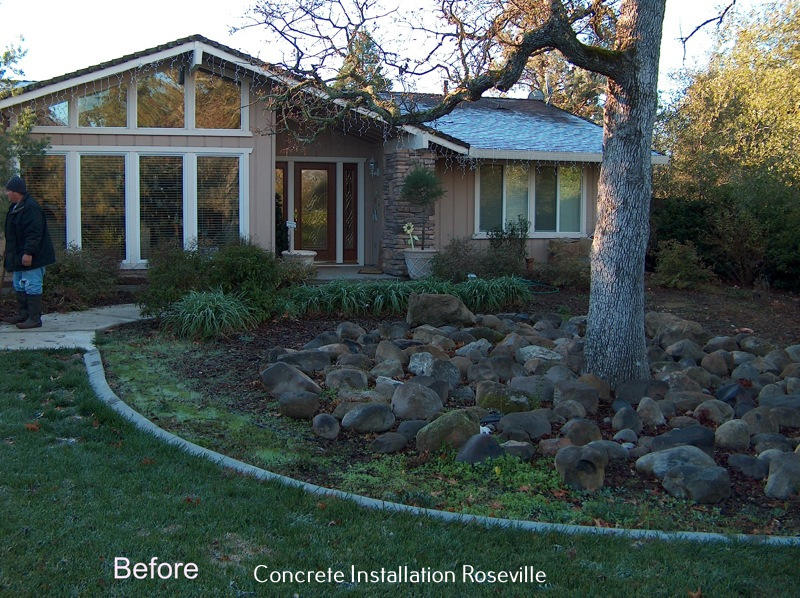 Integrity Landscaping And Concrete Is Providing Concrete Services To Homeowners In The City Of Roseville, CA