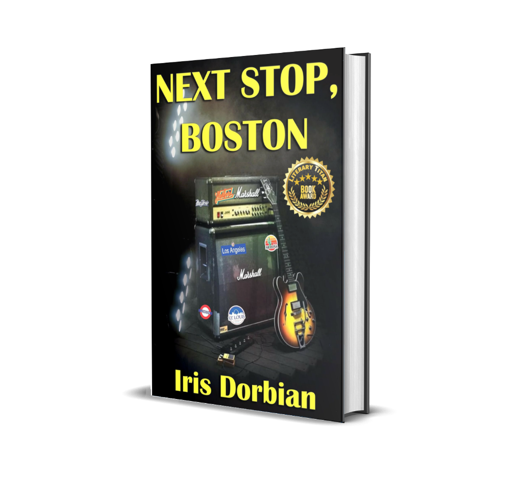 "Next Stop, Boston" by Iris Dorbian Wins Esteemed Literary Titan Gold Book Award