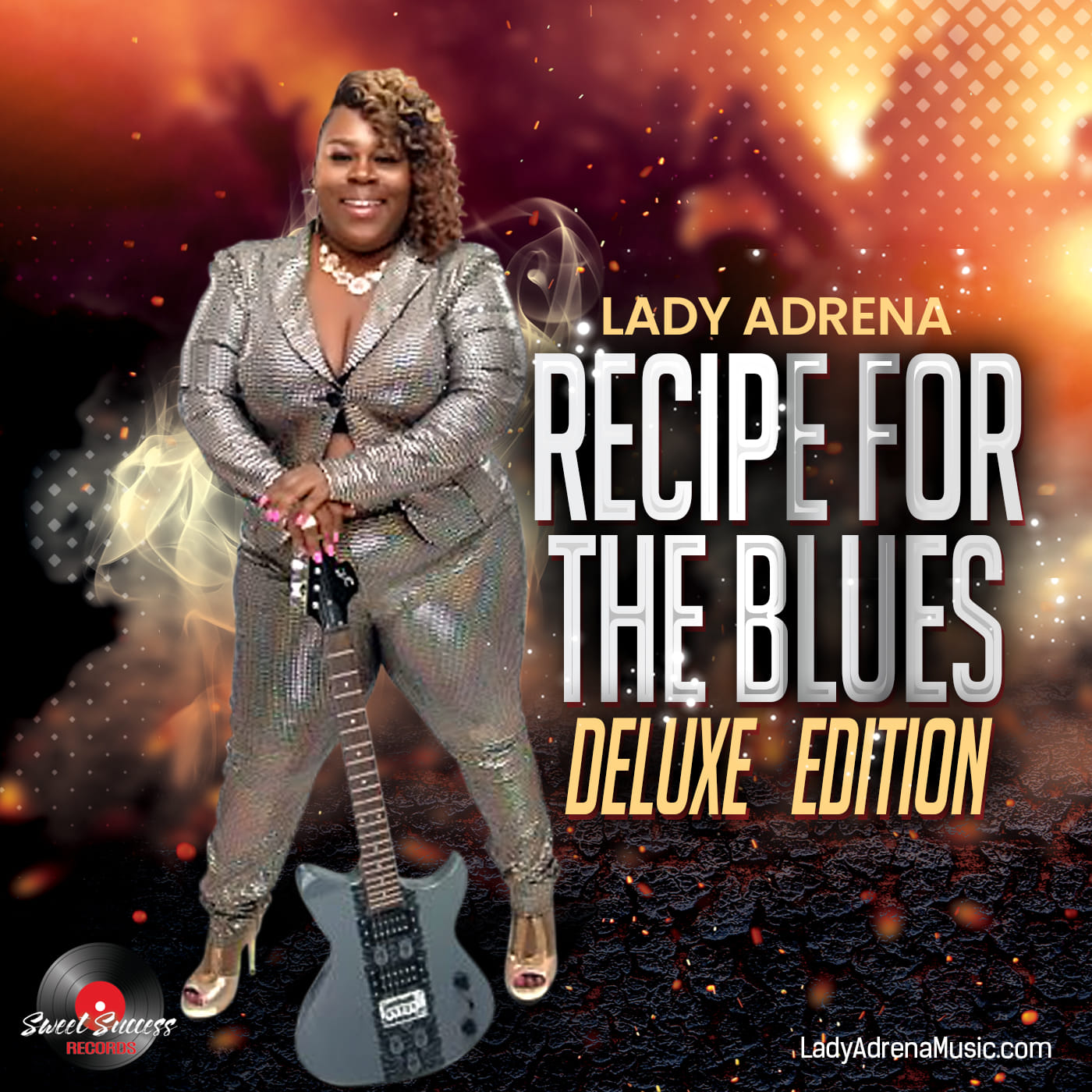 Lady Adrena Unveils "Recipe for the Blues - Deluxe Edition": A Harmonious Blend of Soul and Storytelling