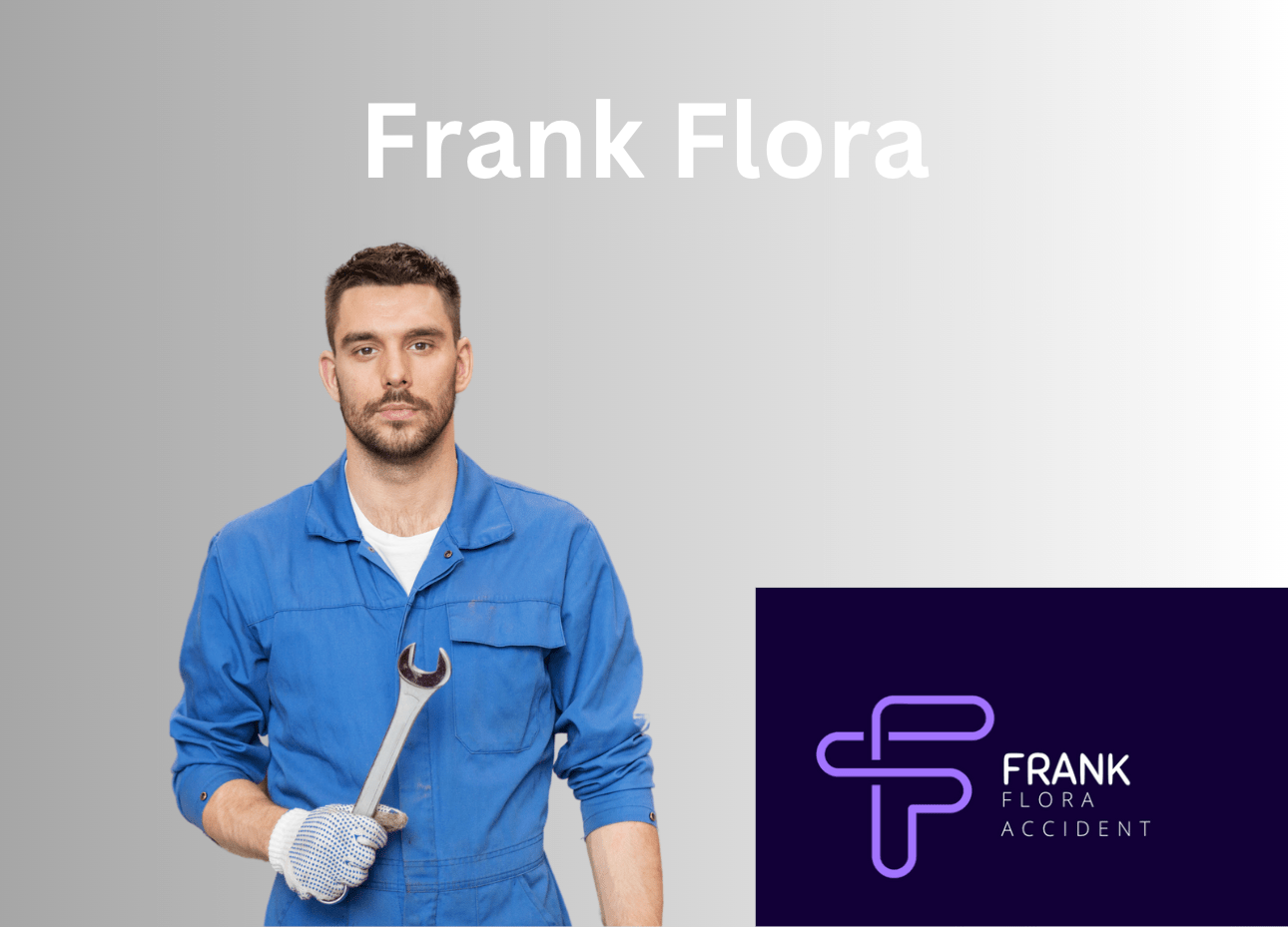 Frank Flora”>	<footer class=