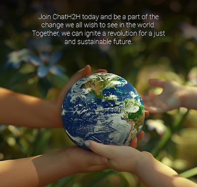 ChatH2H launches Kickstarter campaign to ignite change for a just and sustainable world