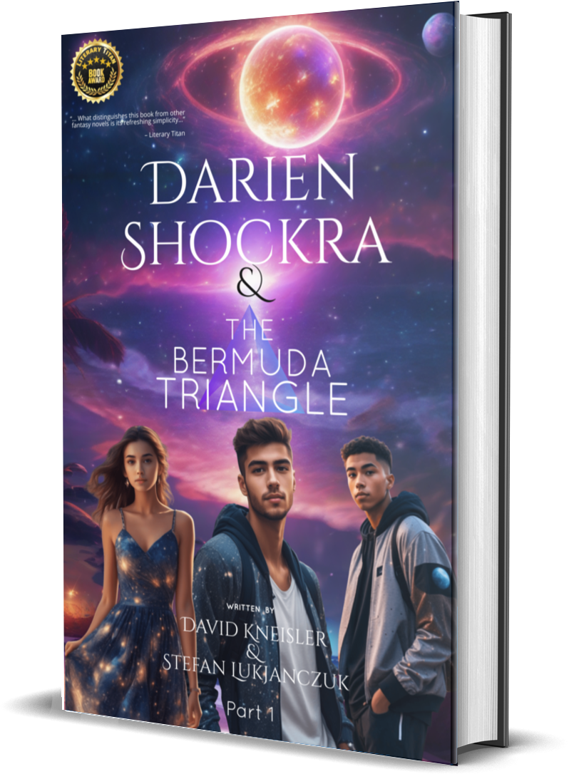 "Darien Shockra and The Bermuda Triangle - Part 1" Explodes onto the Fantasy Scene, Wins Literary Titan Gold Book Award