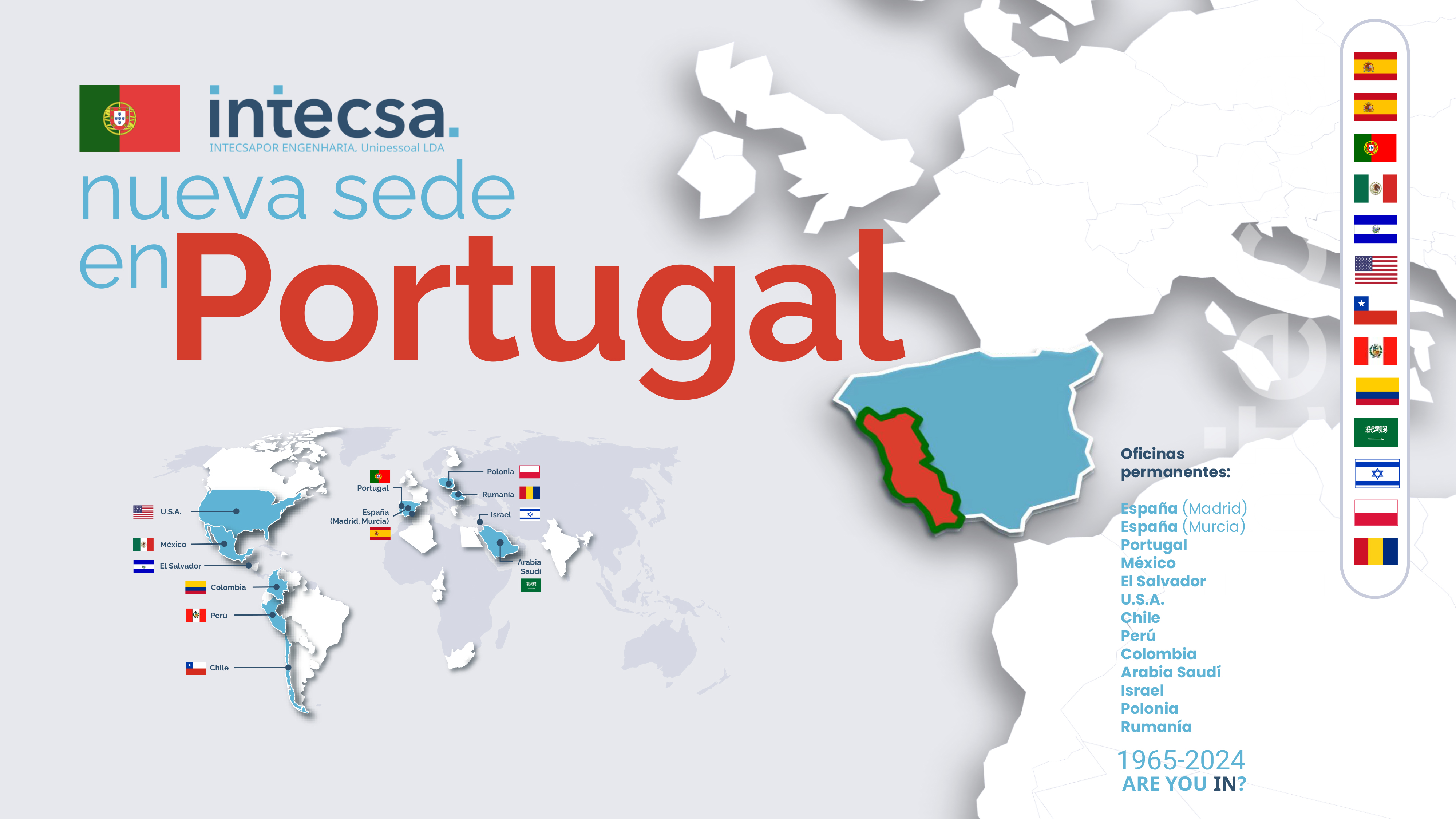 INTECSA Expands Global Engineering Operations with New Office in Lisbon