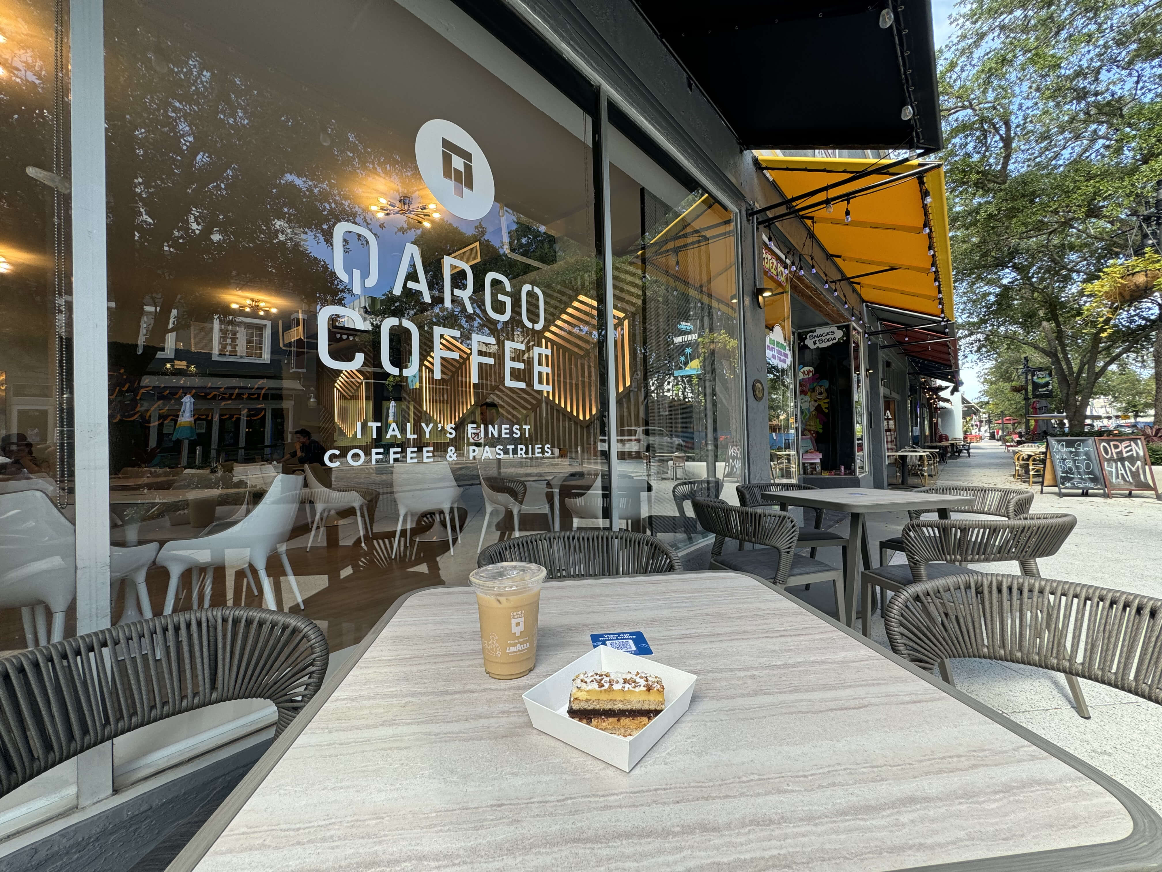 Qargo Coffee opened its latest store in West Palm Beach with new exclusive beverages and a unique coffee offering.