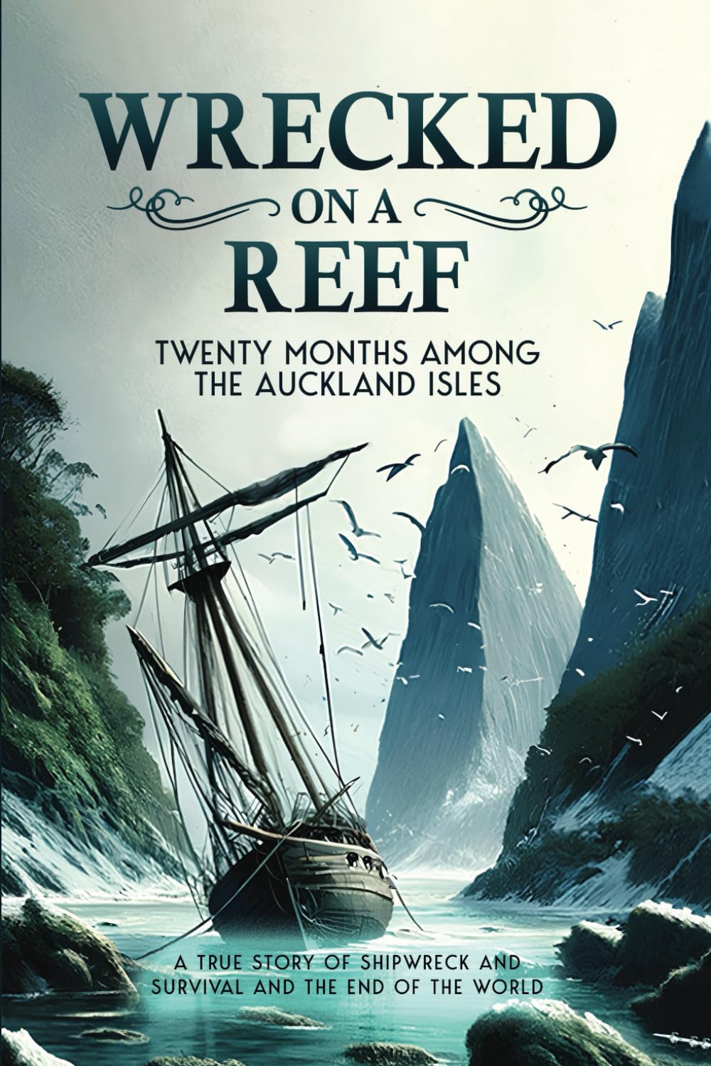 Explore Human Resilience in F. E. Raynal’s Classic Memoir "Wrecked on a Reef: Or, Twenty Months Among the Auckland Isles"