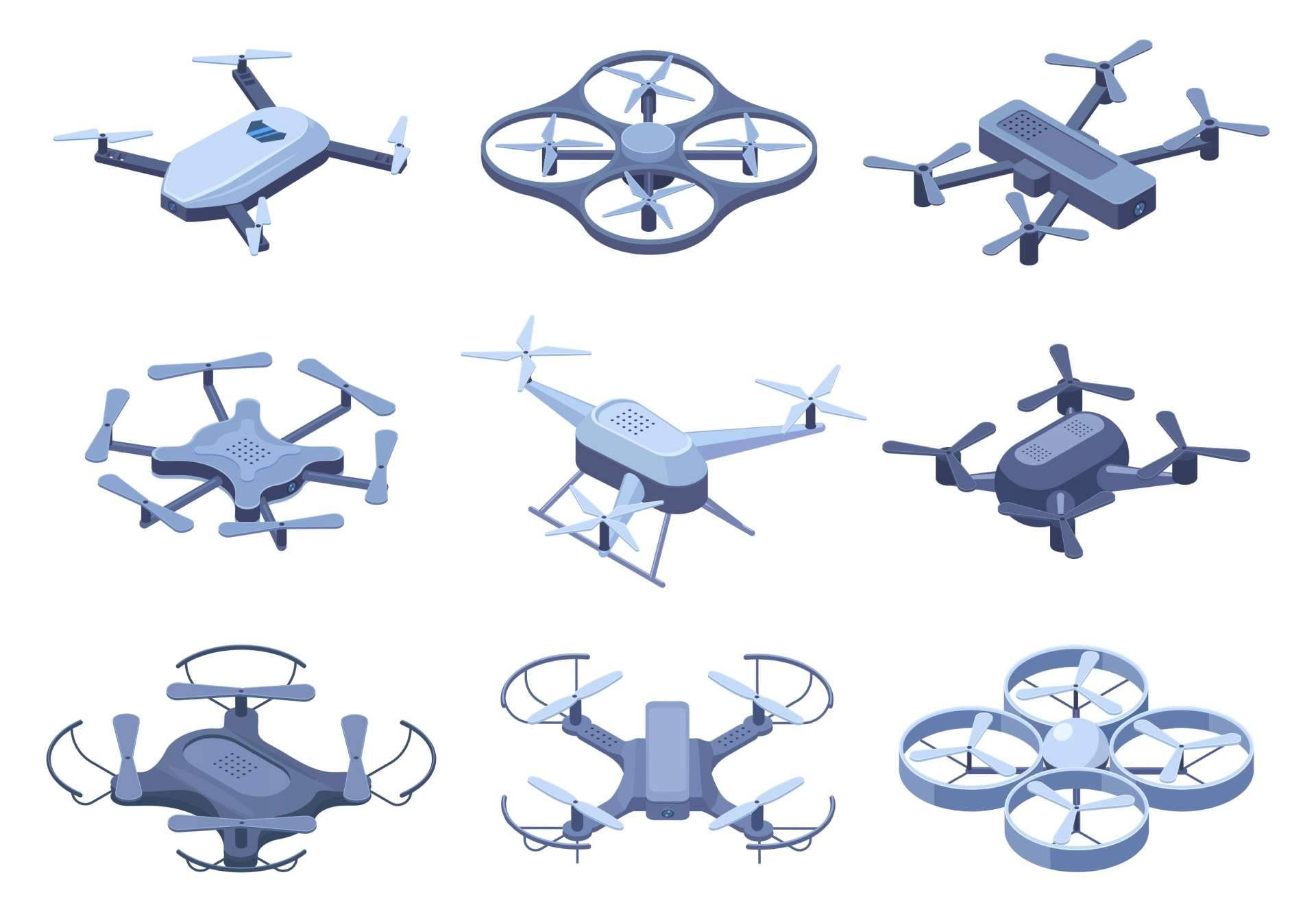 Types of drones and their main advantages