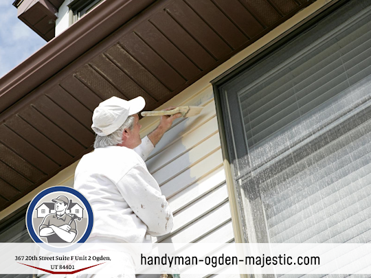 Majestic Handyman Ogden Welcomes a New Team Member, Tyler, as Their Expert Painter for All Your Painting Needs