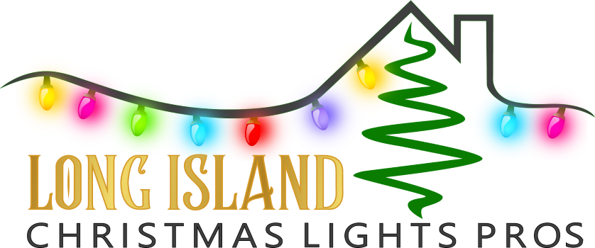 Christmas Lights Installation for Residential and Commercial Customers by Professionals from Long Island Christmas Lights Pros LLC Backed by a 3-Year Warranty