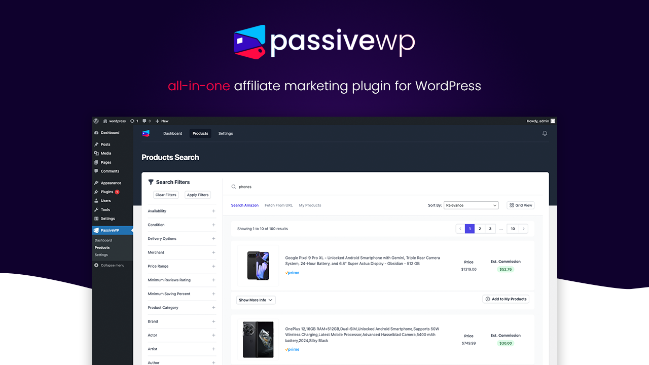 PassiveWP Unveils a Revolutionary Amazon Affiliate Marketing Plugin for WordPress