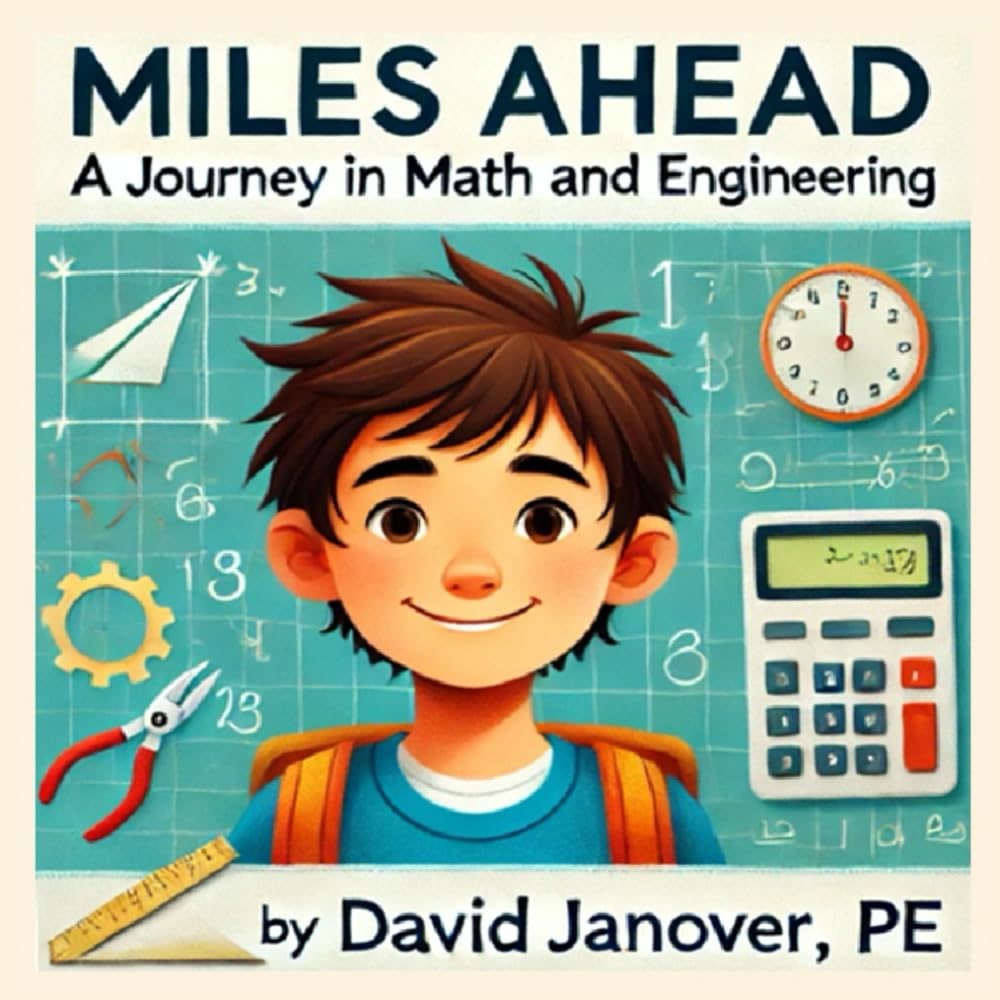 New Book "Miles Ahead - A Journey in Math and Engineering" Encourages Young Readers to Dream Big